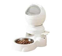 Automático De Gatos con Plato Grande Interactivo con Botón