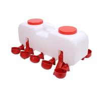 automático de Trabajo de Agua de Pollo con Dispositivo de filtración Diseño Estable Ajustable Adecuado para Pollos, Patos, Gansos, Ganso y Agua Potable higiénica