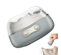 Automático - Eléctrico 4 En 1, Aparato De Aseo Con Luz UV, Práctica Herramienta De Cuidado De Uñas De 2 Velocidades Con Manipulación Segura | Perfecto Para Adultos, Fe