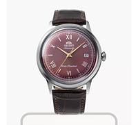 automático hombre Orient Bambino Burgundy Red Wine RA-AC0026R 40,5mm 30m