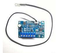 Automático para controlador de ventilador pwm, control de temperatura CC 12V/24V 4A para ventiladores de CPU de 2/3/4 cables, arranque ajustable de 10-50 °C con indicador LED
