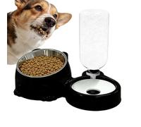 automático para gatos y bebedero de agua | Comedero para gatos para perros, gatos, cachorros, gatitos, personas mayores, almacenamiento de viaje en interiores