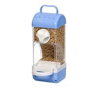 Automático Para Loros Recipiente Alimentador De Periquitos | Dispensador Pienso Periquitos Aficionados a conures, entrenadores, refugios, zoos, aviarios, salón, dormitorio, oficina en