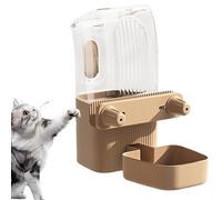 automático para Mascotas, Cuenco de Comida para Mascotas Colgante para Jaula, Plato de alimentación Desmontable para Exteriores, Patio, Viajes, Interior, Jaula de Pared