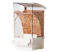 automático para pájaros, dispensador de semillas, dispensador de golosinas para mascotas, unidad de decoración de pajarera, periquito canario, loro, cacatúa, pinza, conure, accesorio de