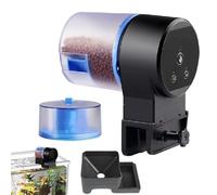 Automático para Peces - Dispensador de Comida de Precisión Ajustable con Temporizador,Alimentador Automático Acuario | para Bettas Koi Estanque Pecera Hogar Oficina Apartamento