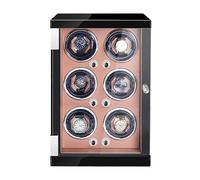 Automatico Relojes Estuche Caja Organizadora De Relojes Con Cojín De Mesa Escamoteable Motor Silencioso 5 Posiciones De Rotación Para Hombre Y Mujer