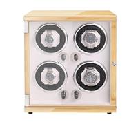 Automatico Relojes Estuche Caja Organizadora De Relojes Con Cojín De Mesa Escamoteable Motor Silencioso 5 Posiciones De Rotación Para Hombre Y Mujer