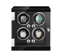 Automatico Relojes Estuche Caja Organizadora De Relojes Con Cojín De Mesa Escamoteable Motor Silencioso 5 Posiciones De Rotación Para Hombre Y Mujer