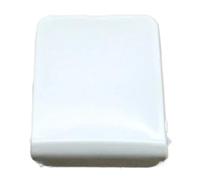 Automático Tapa del Orificio del Gancho De Remolque del Parachoques Delantero del Coche para N&issan para Qashqai J10 2007-2010 Accesorio(Perla Blanca)