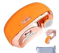 Automatischer Nagelknipser Automatischer Nagelschneider Nagelglanzpoliergerät,Elektrisches Maniküre und Pediküre-Werkzeug, Nagelglanz-Poliergerät, tragbare Nagelschere mit Licht für Kinder, Zuhause