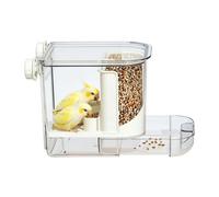 Automatischer Vogelfutterspender| S Käfigvogel-Futterspender Automatisch | Automatischer Vogelfutterspender Robuste Innenvogelfutternapf Ss Nymphensittiche Sperlingspapageien Finken Kanarienvögel