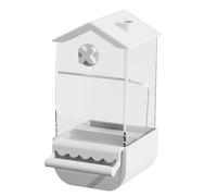 Automatischer Vogelkäfig -Feeder - Vogelfutterbehälter | Automatischr Vogelfutterspender | Scakeet-Lebensmittel-Spender Spritzsicher | Cockatiel-Fütterungsbehälter Für Macaw Lovebirds