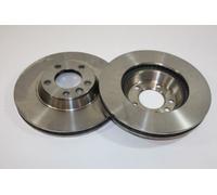 AUTOMEGA 2x Disco de Freno Delantero Ventilado para Porsche Cayenne VW Touareg