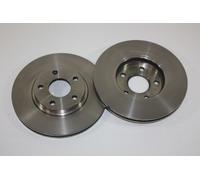 AUTOMEGA 2x Disco de Freno Delantero Ventilado para Ford Transit Tourneo P65