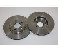 AUTOMEGA 2x Disco de Freno Delantero Ventilado para Ford Transit Connect Tourneo