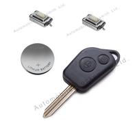 Automobile Locksmith Kit de reparación de Bricolaje para Citroën, Saxo, Picasso, Xsara Berlingo, 2 Botones, Mando a Distancia, reacondicionamiento