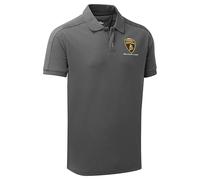 Automobili Lamborghini - Polo, ligero, estilo clásico, color gris, para hombre, producto oficial (M), gris