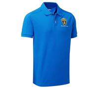 Automobili Lamborghini Poloshirt - Polo, ligero, clásico, para hombre, color azul, producto oficial (L), azul