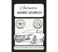 Automotiv Word Search: Car Parts Word Search | Automotive Word Find Puzzle | Outdoor activities | Bound Puzzle | 6x9 inches,110 pages .