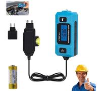 Automotive Circuit Fault Probe Tester, High-Precision Current Tester, 20A 48V Wire Tracer with LED Display and Lighting, Car Relay Fuse Blade Checker, For automotive inspection (1pcs)