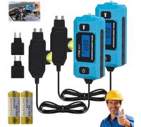 Automotive Circuit Fault Probe Tester, High-Precision Current Tester, 20A 48V Wire Tracer with LED Display and Lighting, Car Relay Fuse Blade Checker, For automotive inspection (2pcs)