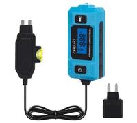 Automotive Circuit Fault Probe Tester, Portable High-Precision Current Tester, 20A 48V Car Relay Fuse Blade Checker with LED Display & Front Light, Short & Open Finder