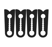 Automotive Door Buffer - 4-Piece Quiet Shock Absorber Pads | Vehicle Door Deadening Stoppers for Smooth Opening and Closing for Auto, RV, SUV, Car Driving Maintenance Use