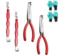 Automotive Electrical Terminal Connector Separator Removal Tool, 2025 New Connector Separator Tool, Durable Construction & Wide Compatibility, Anti-Slip Handle, Perfect for Auto Wiring Repair, (4PCS)