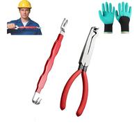 Automotive Electrical Terminal Connector Separator Removal Tool, 2025 New Connector Separator Tool, Durable Construction & Wide Compatibility, Anti-Slip Handle, Perfect for Auto Wiring Repair, (2PCS)