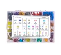 Automotive Fuse Set, Standard Blade Fuses Kit, 7.68x5.12x1.38 inches Electrical Accessories, Color-Coded Replacement Fuses for Auto Repair, Car Boat SUV Truck Marine