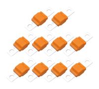 Automotive Fuses, 10X Small Car Fuse 30A Bolt-On, 32V Replacement Midi Fuse Kit, Miniature Auto Fuses for Trucks, Buses, Cars, Garage, Repair Tools