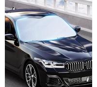 Automotive Glass Cover - Sun Barrier Screen, Thermal Insulation Dashboard Protector, Universal Vehicle Fit | Compact Sedan, Family SUV, Pickup Truck, Crossover Utility, Urban Street, Open