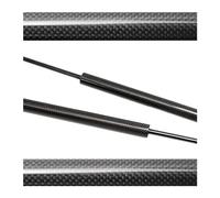 Automotive Hydraulic Rods Amortiguadores Puerta Trasera para Subaru para Outback para Legacy BP Wagon Estate 2003-2009 Soportes Elevación Barras Amortiguadoras Resorte Gas(Black Carbon Fiber)