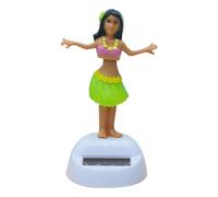 Automotive Interior Decoration - Beach Style Dashboard Toy For Car and Bedroom | ABS with Eco-Friendly Solar Power, Vibrant Car Ornament For Dashboard Display, Office Desk Decor