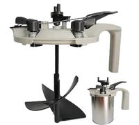 Automotive Mixing Tool - Car Mixer, Stir Lid | Universal Hand Tools for Gallon Can, Drip Free Dispenser, Professional Auto Body Painting Accessory