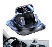 Automotive Mobile Bracket - Non Skid Dock, Device Positioning Stand, Adjustable Console Carrier, Firm Lock Retention Frame | In Car Navigation Accessory, Designed For Dashboard Interior Setup