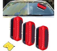 Automotive Oil Film Cleaning Brush, Car Glass Oil Film Cleaner, Windshield Hydrophobic, Glass Cleaning Board, Glass Coating for Windshield, Improves Clarity and Visibility (3PC)