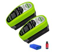 Automotive Oil Film Cleaning Brush, Car Window Oil Film - Prevents Foggy Mirrors, Glass Cleaning Board for Windshield, Car Windows Purifying Brush, Hydrophobic Glass Coating for Windshield (2pcs)