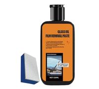 Automotive Oil Film Cleaning Paste, Anti-Antis-Fogging Glass Cleaner, Car Windshield Oil Remover Pastes, for Front Window, Bathroom Mirror, Sedan, Truck, Tea Table