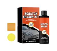 Automotive Scratch Remover - Car Paint Restoring Foam Pad Set | Paste Repair Repair para Vehicle Body Bumper Door Mirror Hood and Wheel, Easy Polishing, Perfect for Outdoor Garage Use, 100 g