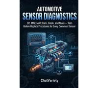 Automotive Sensor Diagnostics: O2, MAF, MAP, Cam, Crank, and More - Test-Before-Replace Procedures for Every Common Sensor (Automotive Diagnostics & Scan Tool Series)