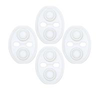 Automotive Silicone Door Lock Cover - Car Door Lock Protector Stopper, Shock Absorption Silicone Guard Pad, Noise Reduction Vehicle Dor Cushion For Sedan SUV Truck Interior Protection Accessory