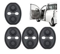 Automotive Silicone Door Lock Cover - Guard Stopper Doors Locks Buckle Cover | Silent Vehicle Pad Stable Exterior Accessories | Protective Car Door Lock Shield For Automobile Quietness Daily Use