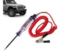 Automotive Test Light - Pro | Herramienta de inducción - Probador De Circuito Automotriz DC 3-48V/5-120V Pluma De Prueba De Inducción Alambre De Muelle Retráctil Para Sedan SUV Camión Segadora | 2026