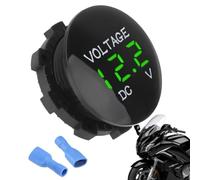 Automotive Voltmeter Gauges Led Battery Voltage Meter Dc 12V Volt