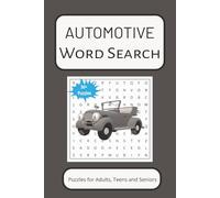 Automotive Word Search Book: Fun Puzzles for Car Lovers, Mechanics & Auto Enthusiasts