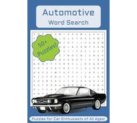 Automotive Word Search Book: Puzzles for Car Enthusiasts of All Ages