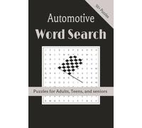 Automotive Word Search Book: Word Searches with Easy to read Print about Automobiles, Car Technology, Car Parts, Car Tools and More | 6x9 inches, 110 ... Gifts for Vacations, Holidays, and Free Time