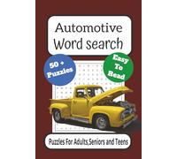 Automotive Word Search Book: Word Searches with Easy to Read Print about Automotive, Automobiles, Car Parts and More | 6x9 inches, 110 pages ... for Vacations, Holidays and Free Times